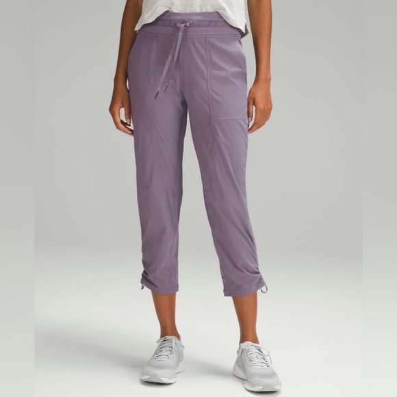 Lululemon Dance Studio Mid-Rise Cropped Pant Purple Ash Size 4 - Picture 1 of 6